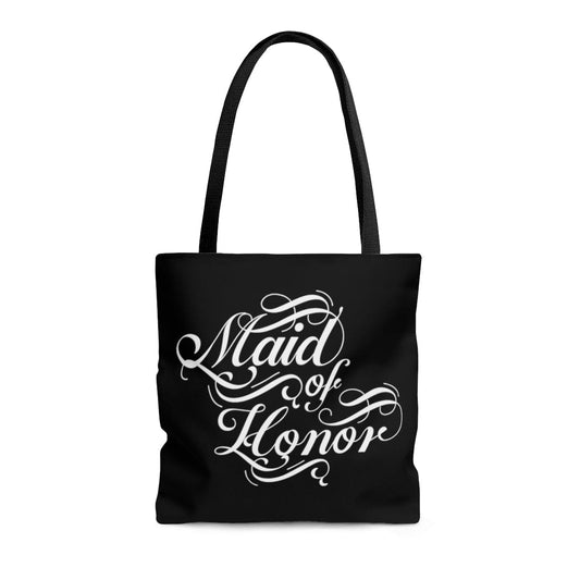 Large Tote Bag - Maid of Honor - Wedding Bridal Party