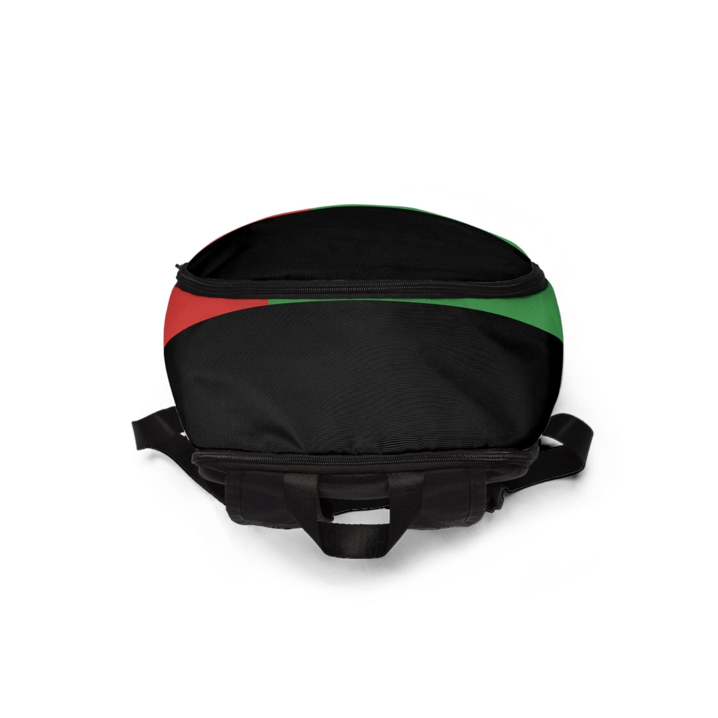 Fashion Backpack Waterproof Black Red Green Stripped