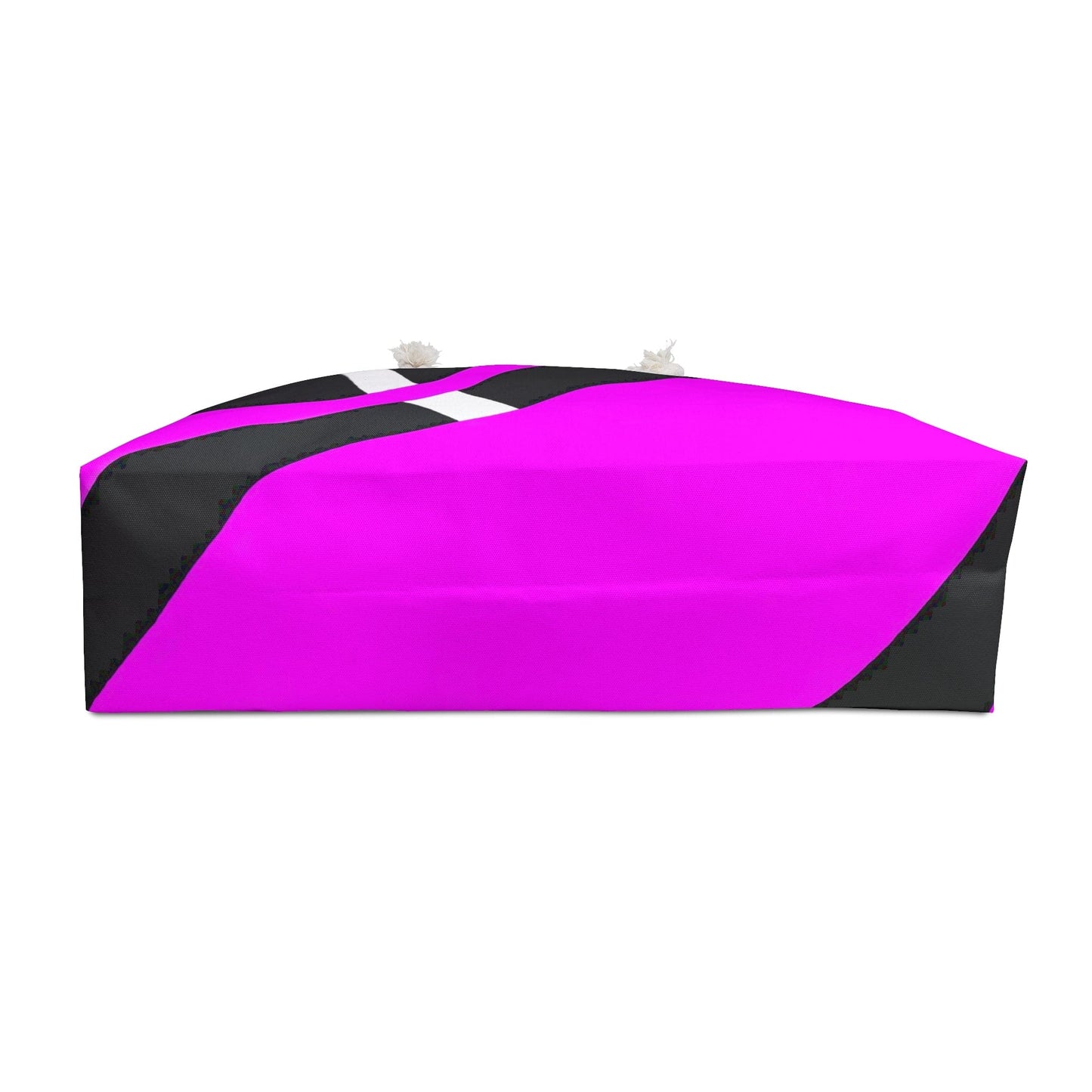 Weekender Tote Bag for Work/school/travel - Black and Pink Pattern
